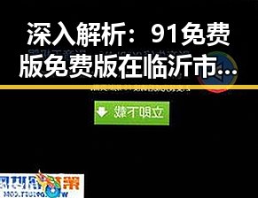 深入解析：91免费版免费版在临沂市的现状与潜力