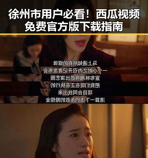徐州市用户必看!西瓜视频免费官方版下载指南