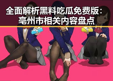 全面解析黑料吃瓜免费版：亳州市相关内容盘点