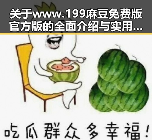 关于www.199麻豆免费版官方版的全面介绍与实用指南