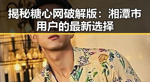 揭秘糖心网破解版：湘潭市用户的最新选择