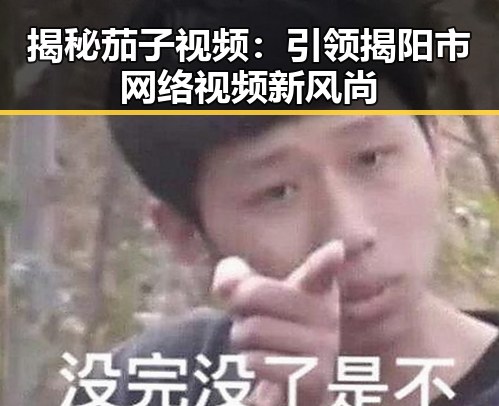 揭秘茄子视频：引领揭阳市网络视频新风尚