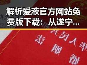 解析爱液官方网站免费版下载：从遂宁市的实际应用看功能与安全