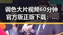 调色大片视频60分钟官方版正版下载：完整体验与背后解析