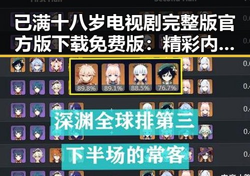 已满十八岁电视剧完整版官方版下载免费版：精彩内容一键畅享