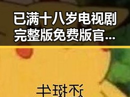 已满十八岁电视剧完整版免费版官方版：引发关注的影视新热点