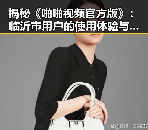 揭秘《啪啪视频官方版》：临沂市用户的使用体验与关注点