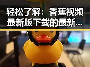 轻松了解：香蕉视频最新版下载的最新动向
