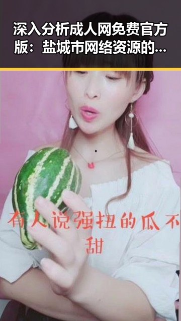 深入分析成人网免费官方版：盐城市网络资源的真实现状