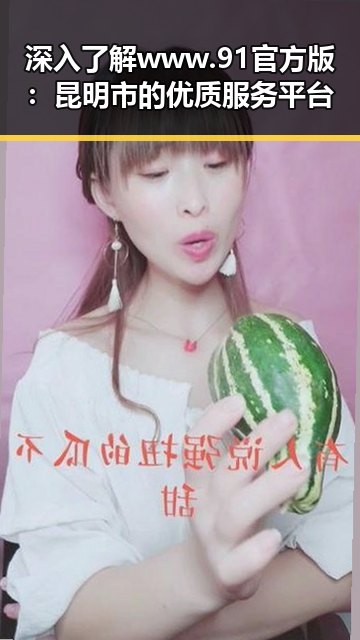 深入了解www.91官方版：昆明市的优质服务平台