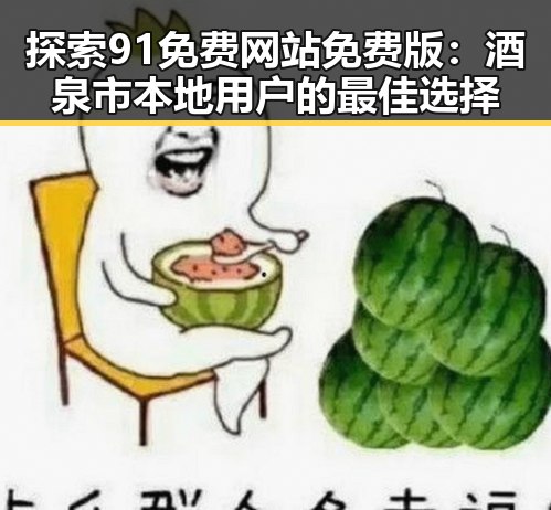 探索91免费网站免费版：酒泉市本地用户的最佳选择