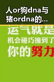 人or狗dna与猪ordna的配合与防治官方版——科学分析与现状探讨