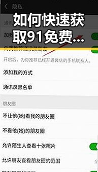 如何快速获取91免费最新版下载资源？