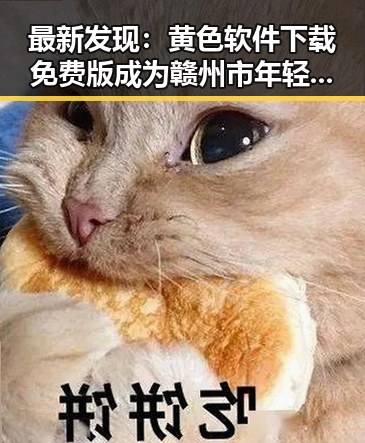 最新发现：黄色软件下载免费版成为赣州市年轻人热衷的选择