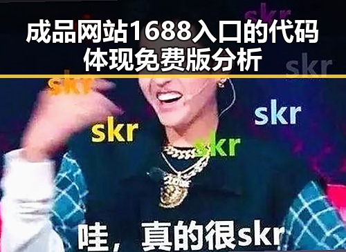 成品网站1688入口的代码体现免费版分析