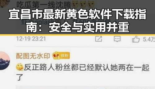 宜昌市最新黄色软件下载指南：安全与实用并重