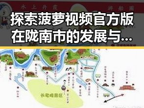 探索菠萝视频官方版在陇南市的发展与应用