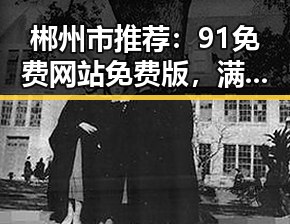 郴州市推荐：91免费网站免费版，满足您的多样需求