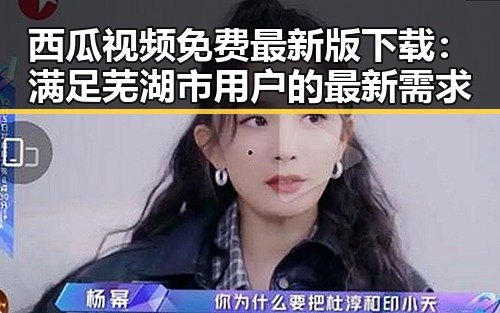 西瓜视频免费最新版下载：满足芜湖市用户的最新需求
