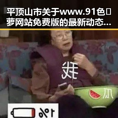 平顶山市关于www.91色😍萝网站免费版的最新动态与分析