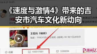 《速度与激情4》带来的吉安市汽车文化新动向