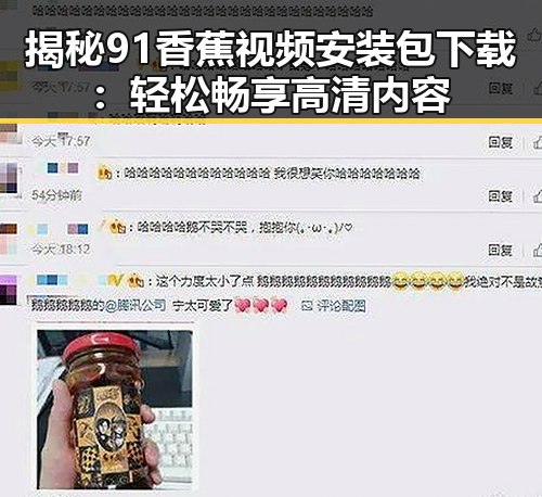 揭秘91香蕉视频安装包下载：轻松畅享高清内容