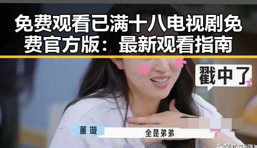 免费观看已满十八电视剧免费官方版：最新观看指南