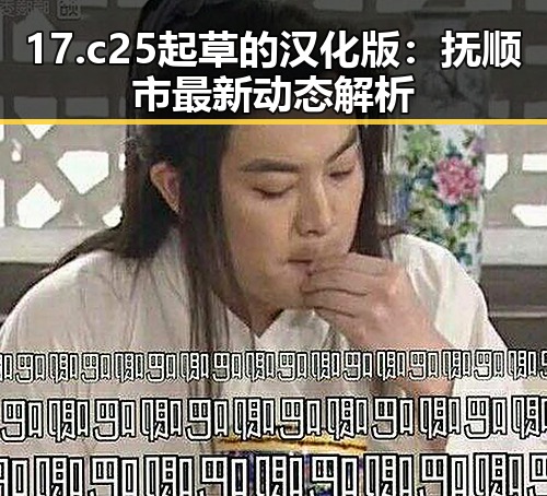 17.c25起草的汉化版:抚顺市最新动态解析