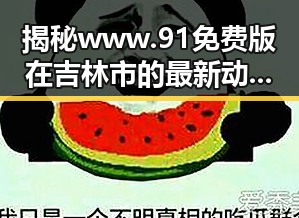揭秘www.91免费版在吉林市的最新动态与应用情况