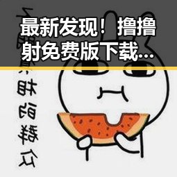 最新发现！撸撸射免费版下载助你畅享娱乐体验