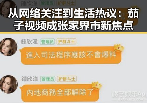 从网络关注到生活热议：茄子视频成张家界市新焦点