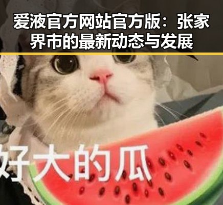 爱液官方网站官方版：张家界市的最新动态与发展