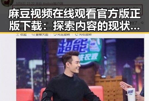 麻豆视频在线观看官方版正版下载：探索内容的现状与未来