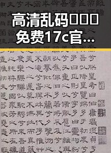 高清乱码🔞❌♋免费17c官方版：最新探索与现状分析