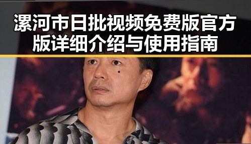 漯河市日批视频免费版官方版详细介绍与使用指南
