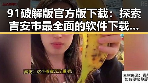 91破解版官方版下载：探索吉安市最全面的软件下载指南