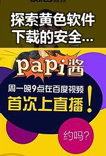 探索黄色软件下载的安全性与实用性——吐鲁番市用户指南