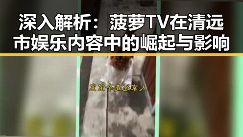 深入解析：菠萝TV在清远市娱乐内容中的崛起与影响