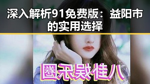 深入解析91免费版：益阳市的实用选择
