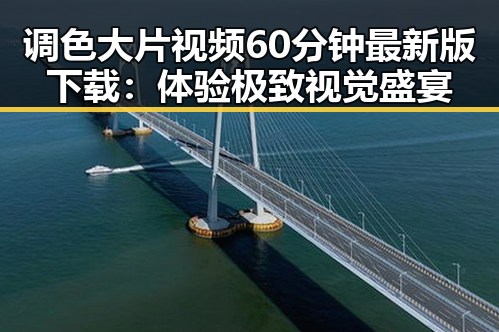 调色大片视频60分钟最新版下载：体验极致视觉盛宴
