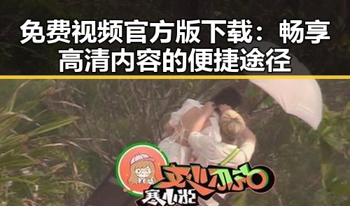 免费视频官方版下载：畅享高清内容的便捷途径