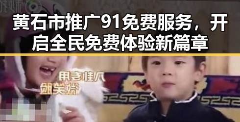 黄石市推广91免费服务，开启全民免费体验新篇章