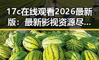 17c在线观看2026最新版:最新影视资源尽在掌握
