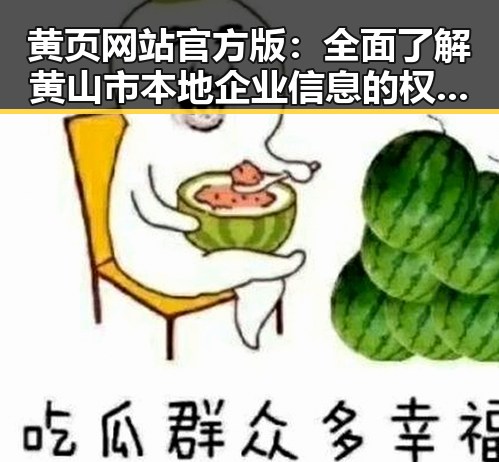 黄页网站官方版：全面了解黄山市本地企业信息的权威平台
