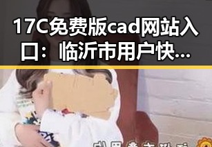 17C免费版cad网站入口:临沂市用户快速获取CAD设计工具
