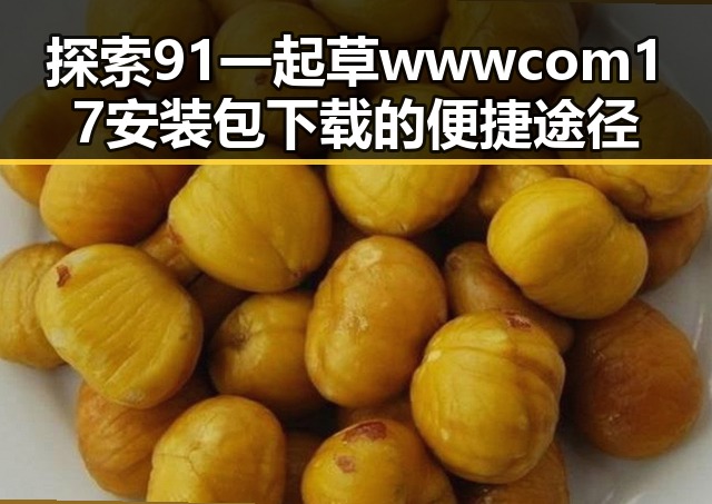 探索91 一起草wwwcom17安装包下载的便捷途径