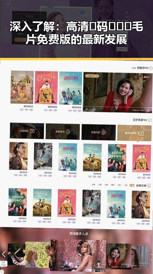 深入了解：高清🈚码🔞❌♋毛片免费版的最新发展