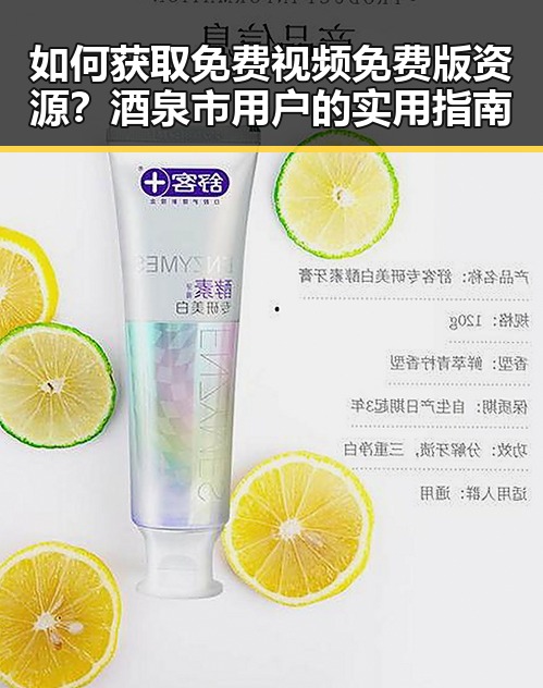 如何获取免费视频免费版资源?酒泉市用户的实用指南