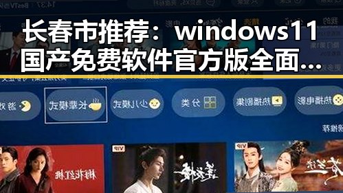 长春市推荐：windows11国产免费软件官方版全面解析
