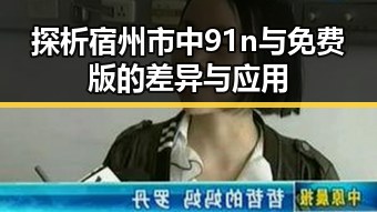 探析宿州市中91n与免费版的差异与应用